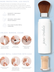 Load image into Gallery viewer, Powder-Me SPF 30 Dry Sunscreen Refillable Brush - Totally Refreshed Steam and Spa