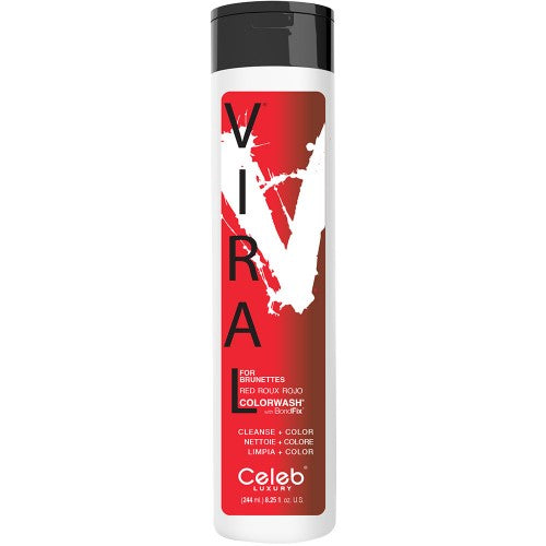 Celeb Luxury Viral For Brunettes Red Colorwash 8.3oz