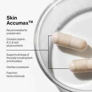 Skin Accumax 120 Capsules - Advanced Nutrition
