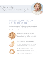Load image into Gallery viewer, Powder-Me SPF 30 Dry Sunscreen Refillable Brush - Totally Refreshed Steam and Spa
