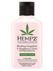 Load image into Gallery viewer, Hempz Blushing Grapefruit &amp; Raspberry Creme Herbal Body Moisturizer - Totally Refreshed Steam and Spa