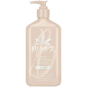 Hempz Beauty Koa & Sweet Almond Smoothing Body Moisturizer - Totally Refreshed Steam and Spa
