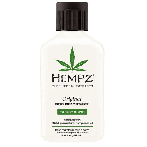 Hempz Original Herbal Body Moisturizer - Totally Refreshed Steam and Spa