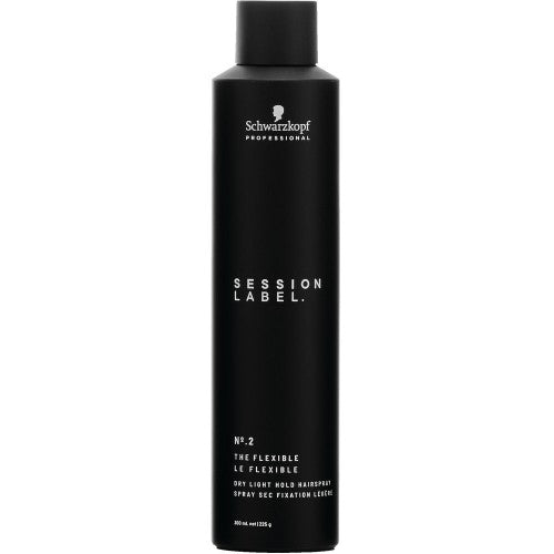 Schwarzkopf Session Label The Flexible Dry Light Hold Hairspray 8oz