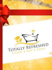 Load image into Gallery viewer, Totally Refreshed Steam and Spa Gift Card - Totally Refreshed Steam and Spa